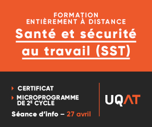 UQAT|Certificat SST|Microprogramme 2e cycle|